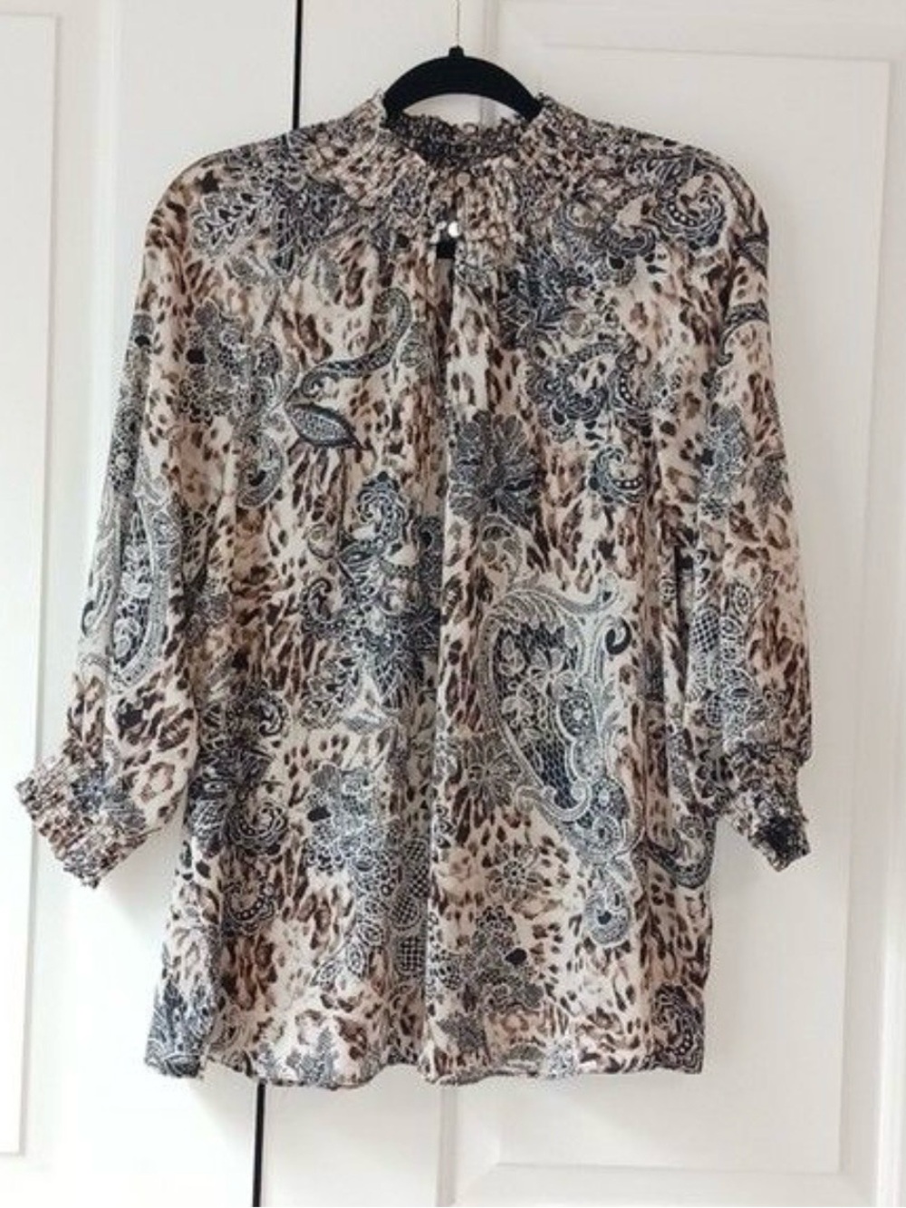 JPR Studio Blouse Women’s Smocked Neck